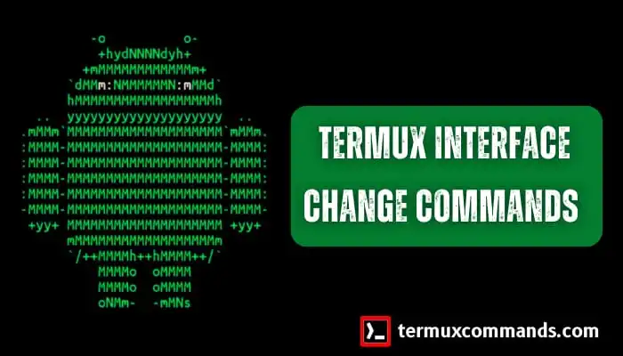 Termux interface change