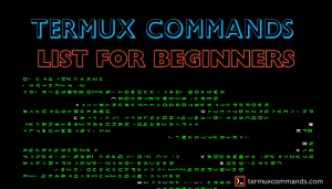 Termux commands list