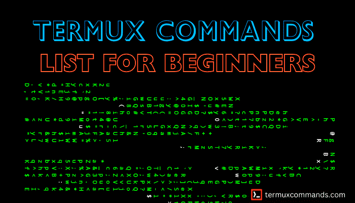 Termux commands list 