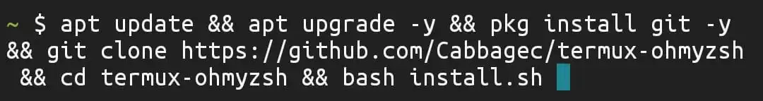 Termux-interface-change-tool Termux interface change