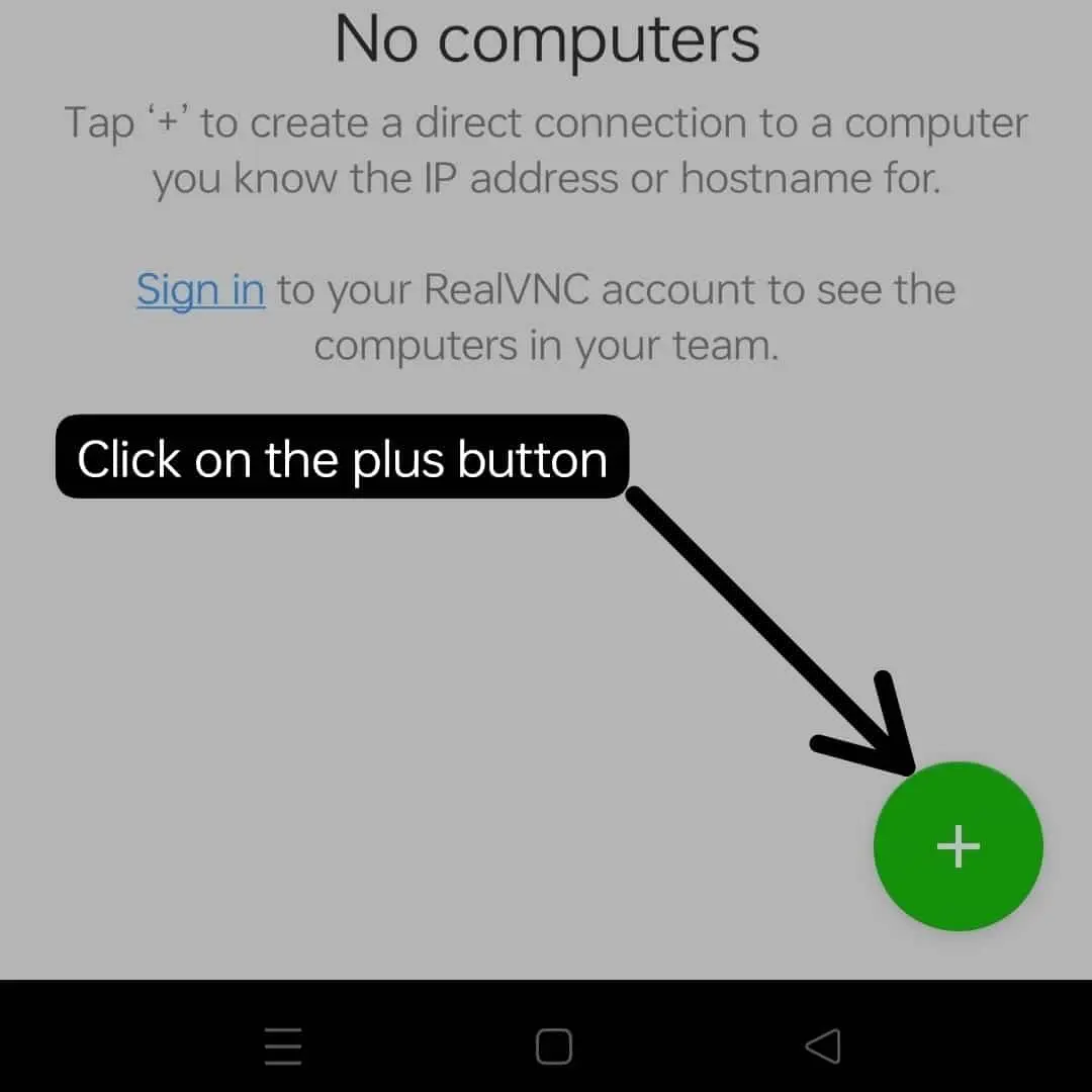 Termux GUI Click on plus button