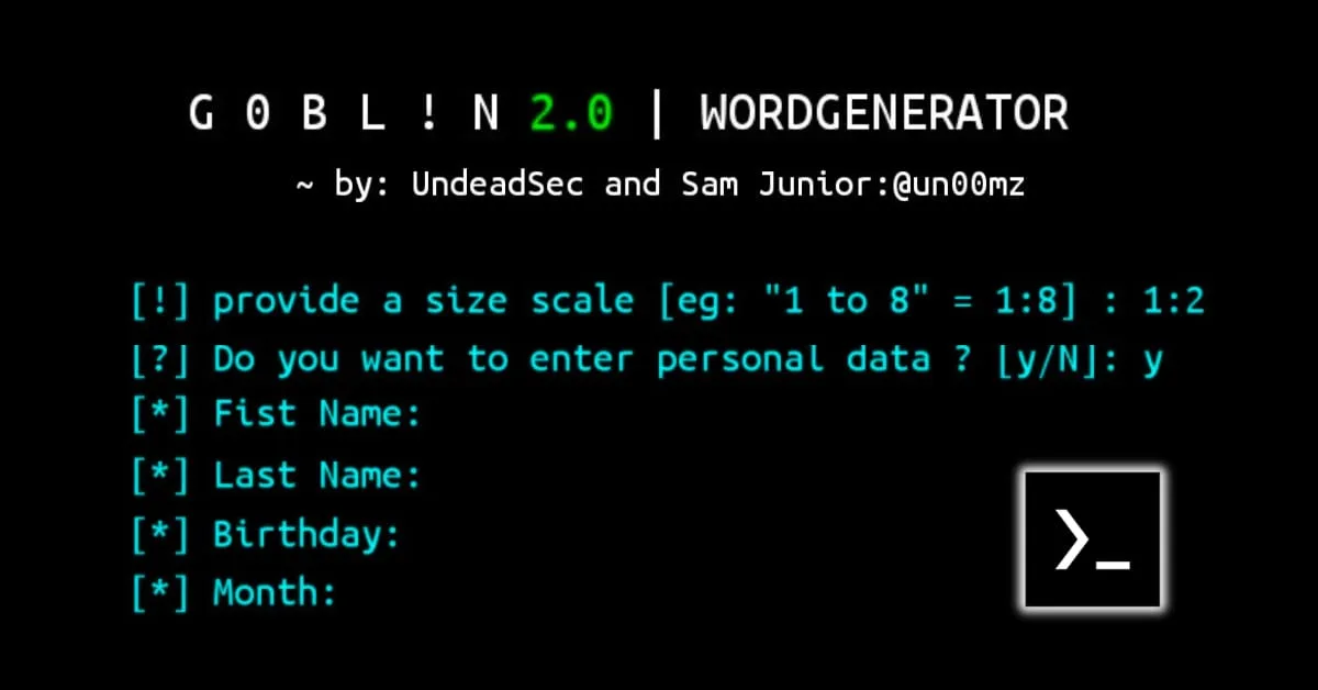 Globin wordlist generator tool