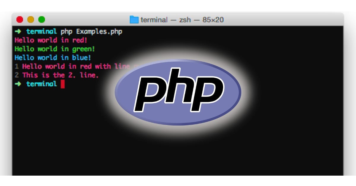 Php in Termux installation and usage commands