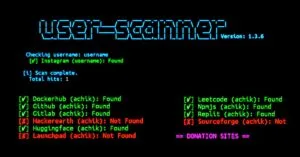 Find username and email