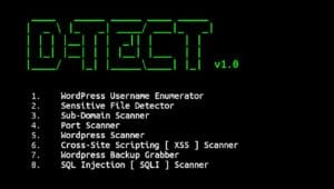 Wordpress information gathering tool